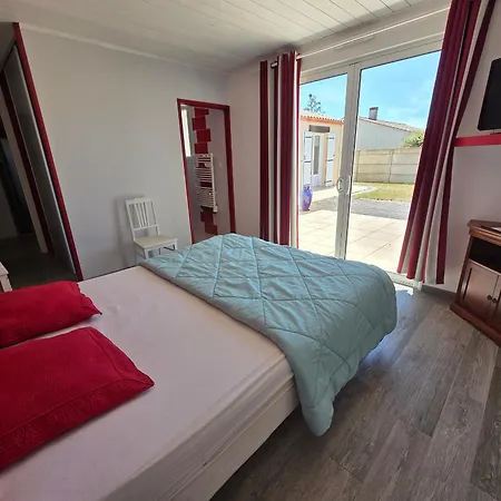 Maison Familiale Avec Jardin, Proche Plages Et Wifi - Fr-1-194-385 펜션 La Jonchere